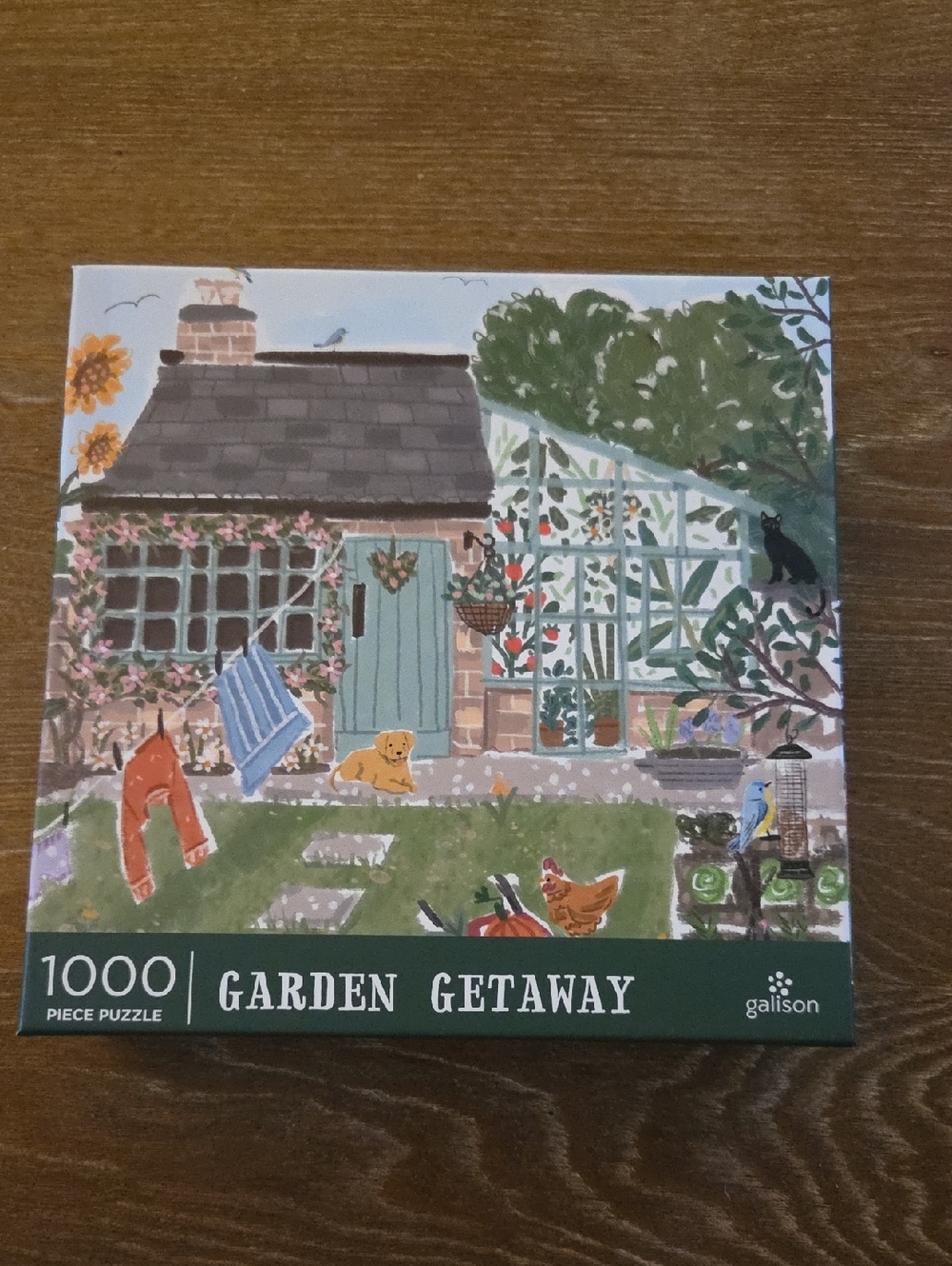 Galison "Garden Getaway" 1000 Piece Puzzle